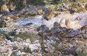 John Singer Sargent Mountain Stream (mk18) china oil painting reproduction